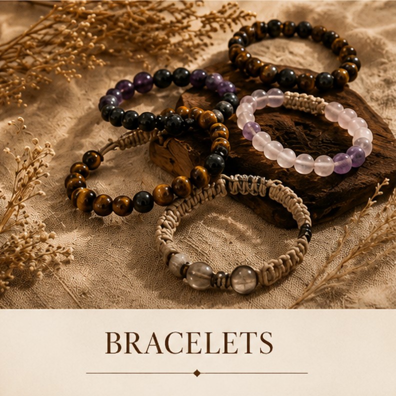 Natural stone bracelets by By Jupiter
